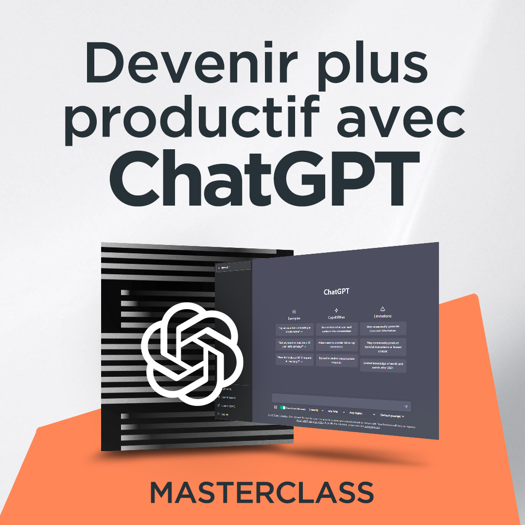 Devenir plus productif avec ChatGPT par Matthieu Desroches | Julie Rochon