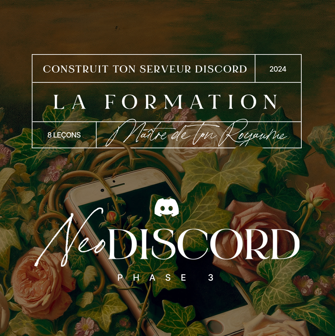 Neo Discord - Crée ton serveur Discord par Aimée Desrosiers | Julie Rochon